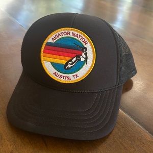 Aviator Nation Black Hat